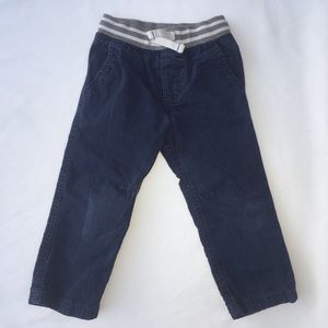 Carter’s 2T elastic waist navy khakis